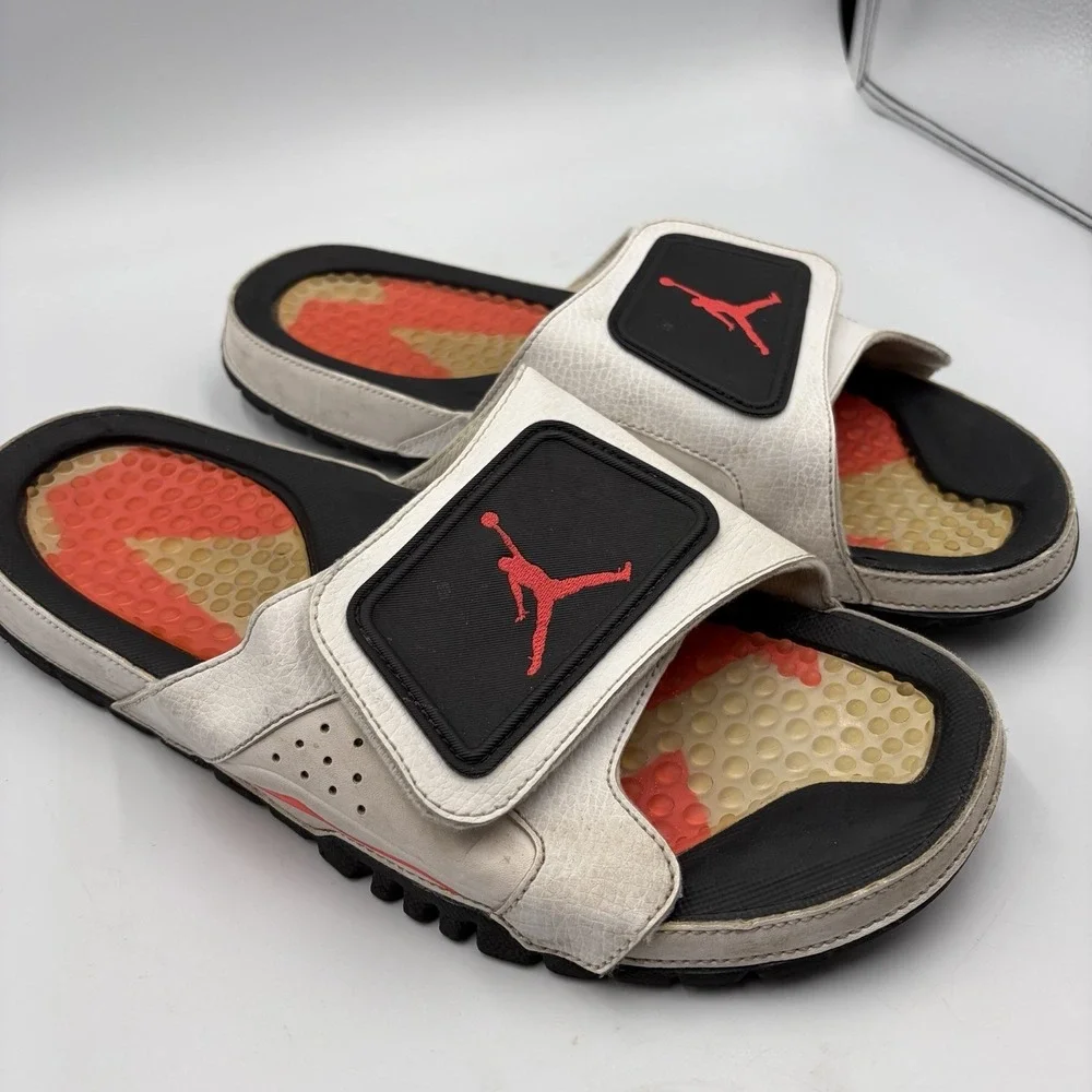 Jordan Hydro IV Slides Size 12 Slide Sandals Comfy‎ 630752-120 Basketball Sports